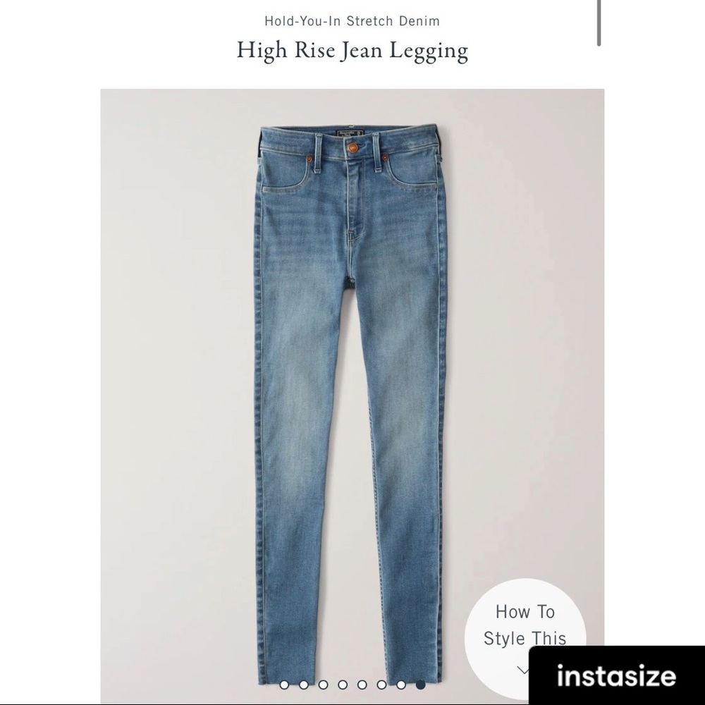 Abercrombie & Fitch Jean leggings